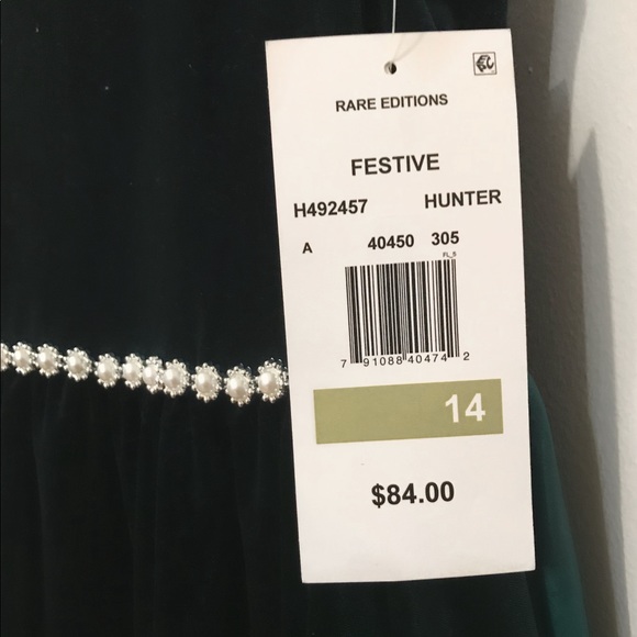 Rare Editions green dress - Picture 5 of 5